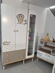 کمدویترین سرویس دومنظوره کودک نوجوان جغد